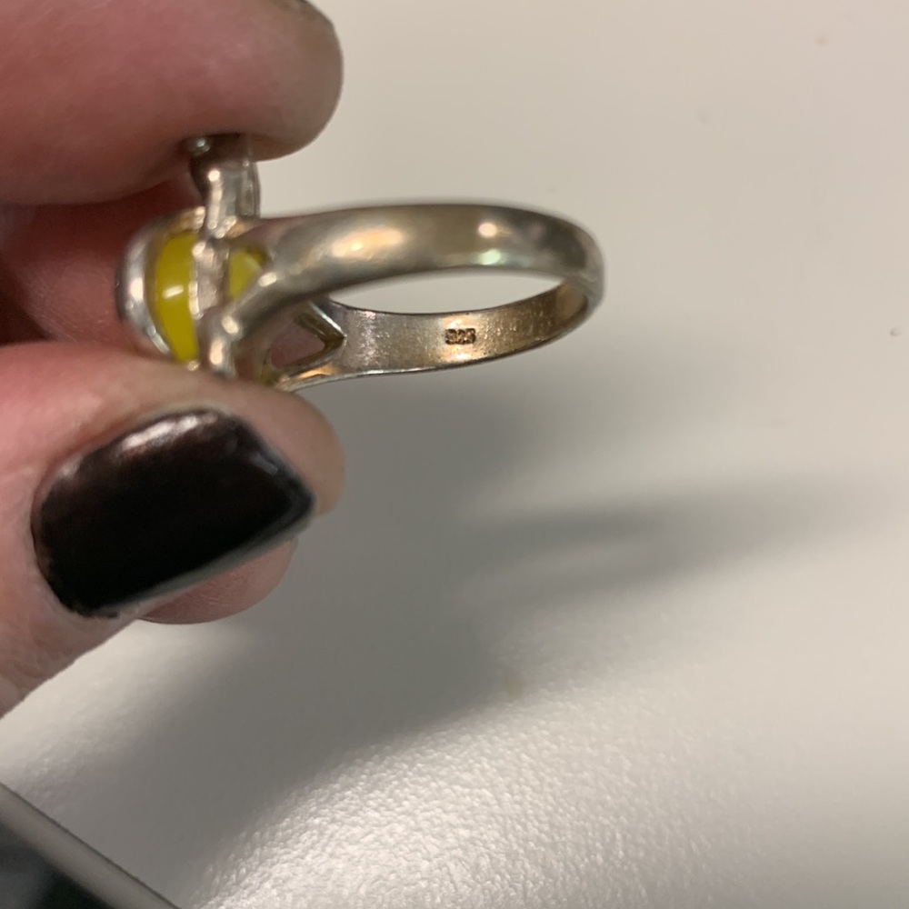 Interchangeable 17 stone 925 turtle ring - Picture 7 of 10